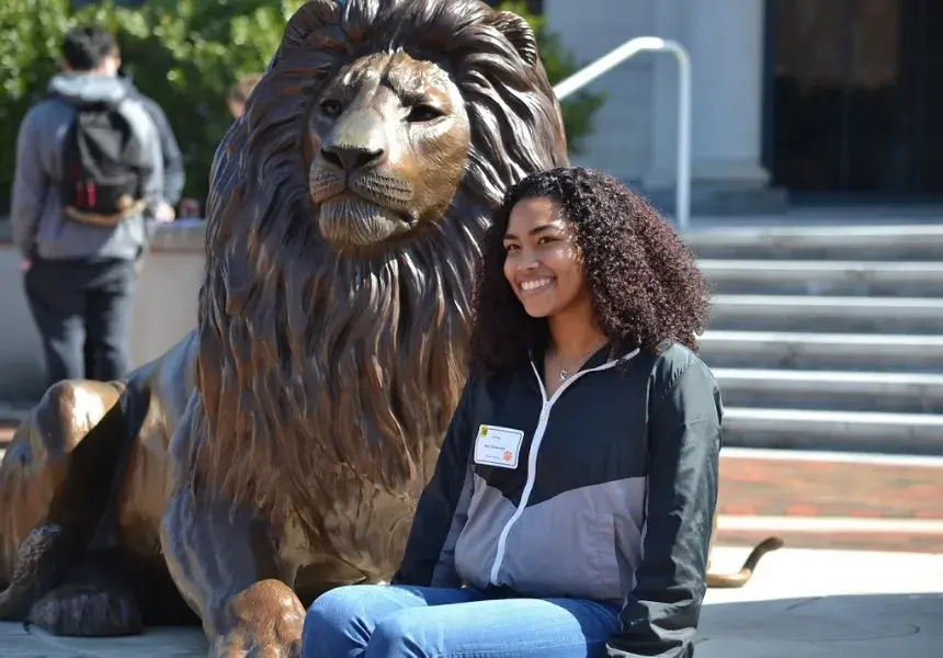 pride statue accepted student day