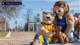 Zoom Background Mascots and Pride Statue