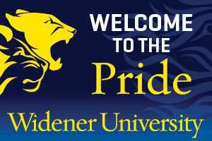 welcome to the pride sign
