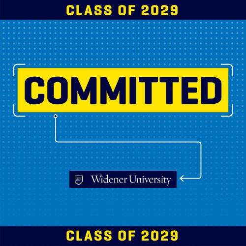 Widener University Social Media Class of 2029 Committed Square Icon