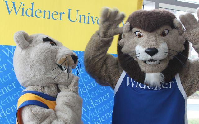 widener mascots